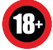 Over 18-ikon – kun for myndige spillere